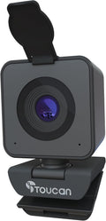 Webcam with Microphone, 115° View, USB V4774