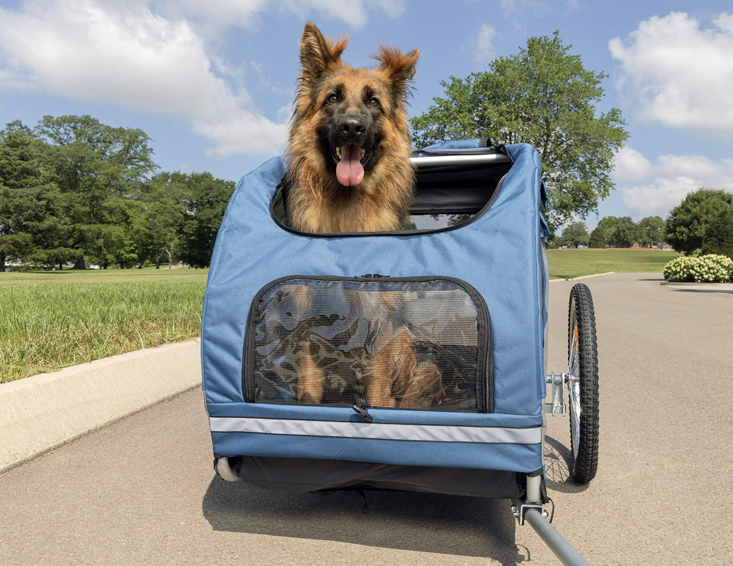 Aluminum Cat Dog Bicycle Trailer Y963986