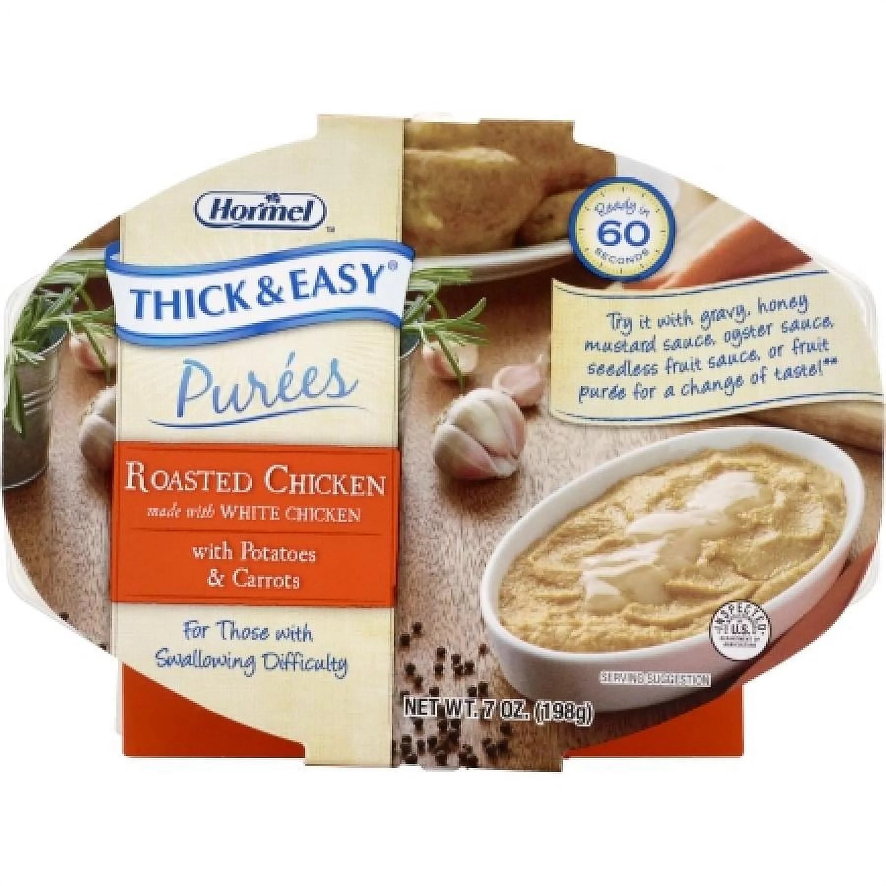 Roasted Chicken with Potatoes & Carrots 7 ounce Tray, 7 Count E4823