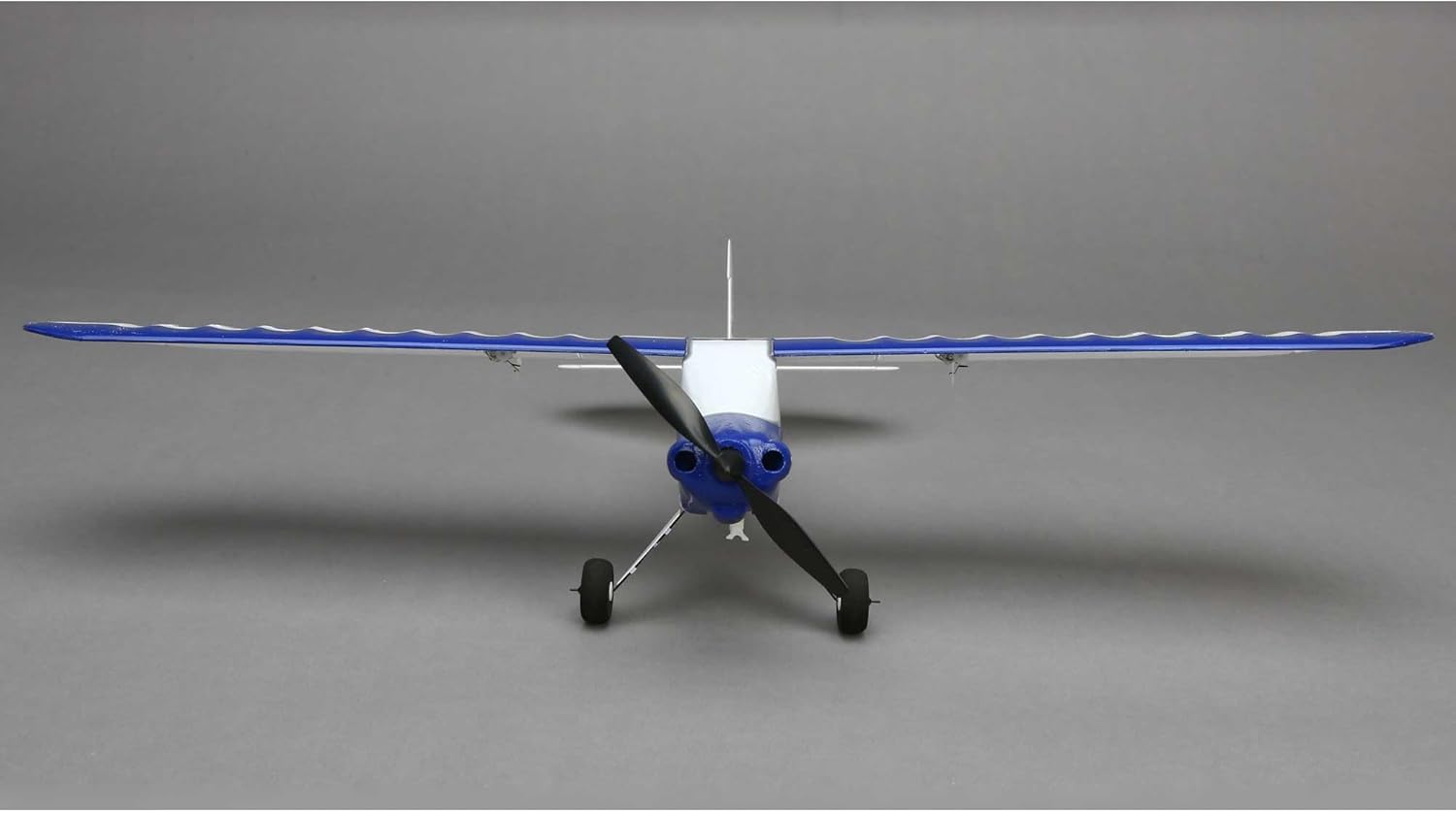 Blue RC Airplane with 6-CH 2.4GHz Transmitter B615