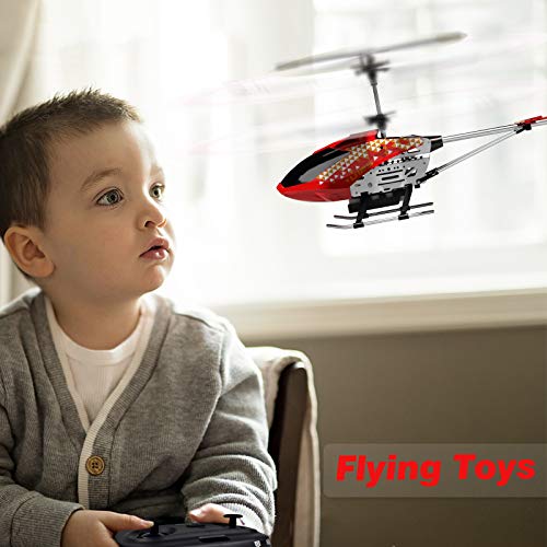 Mini RC Helicopter with Camera (Red) Z76096