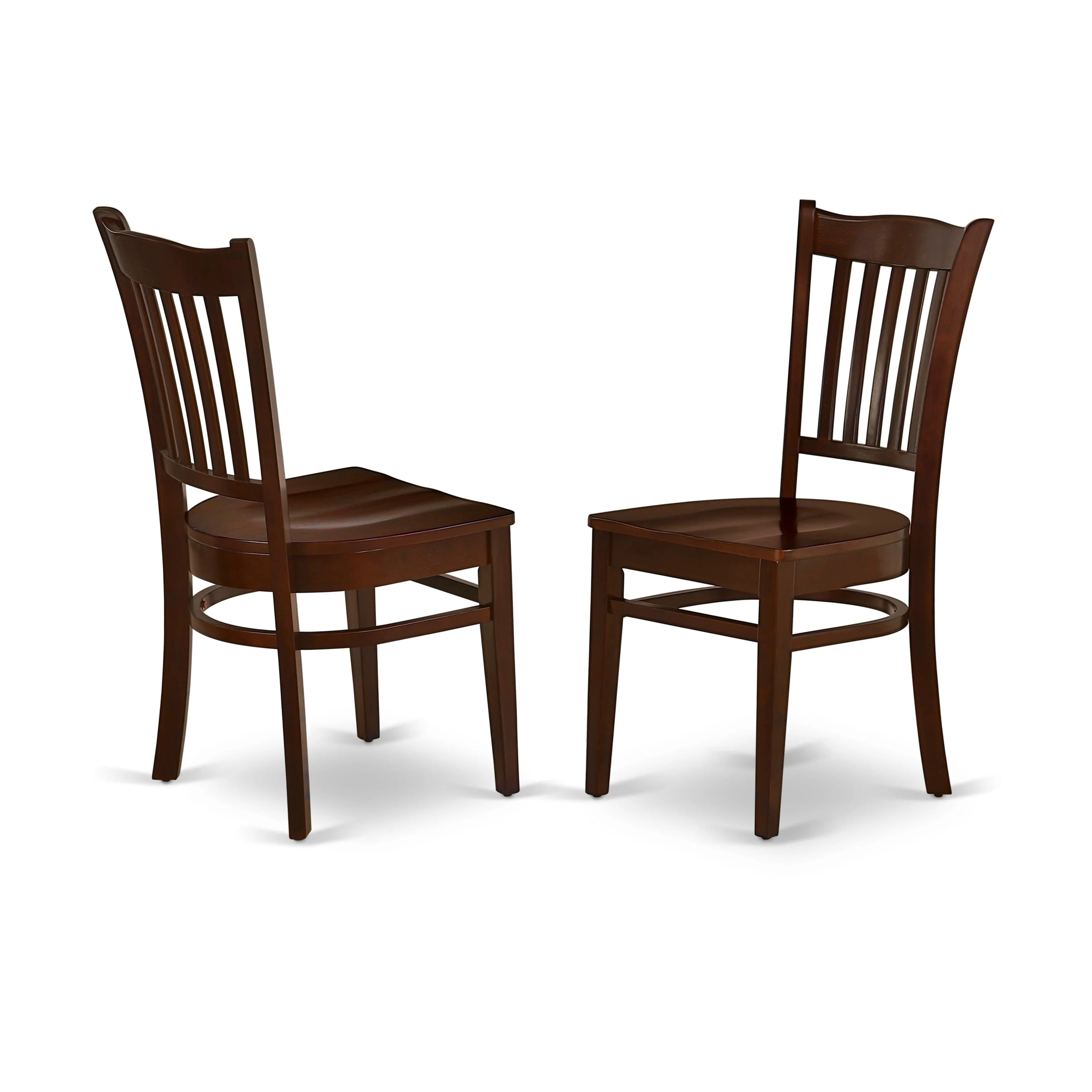 Mahogany Wood Dining Chairs (Set of 2) T966188