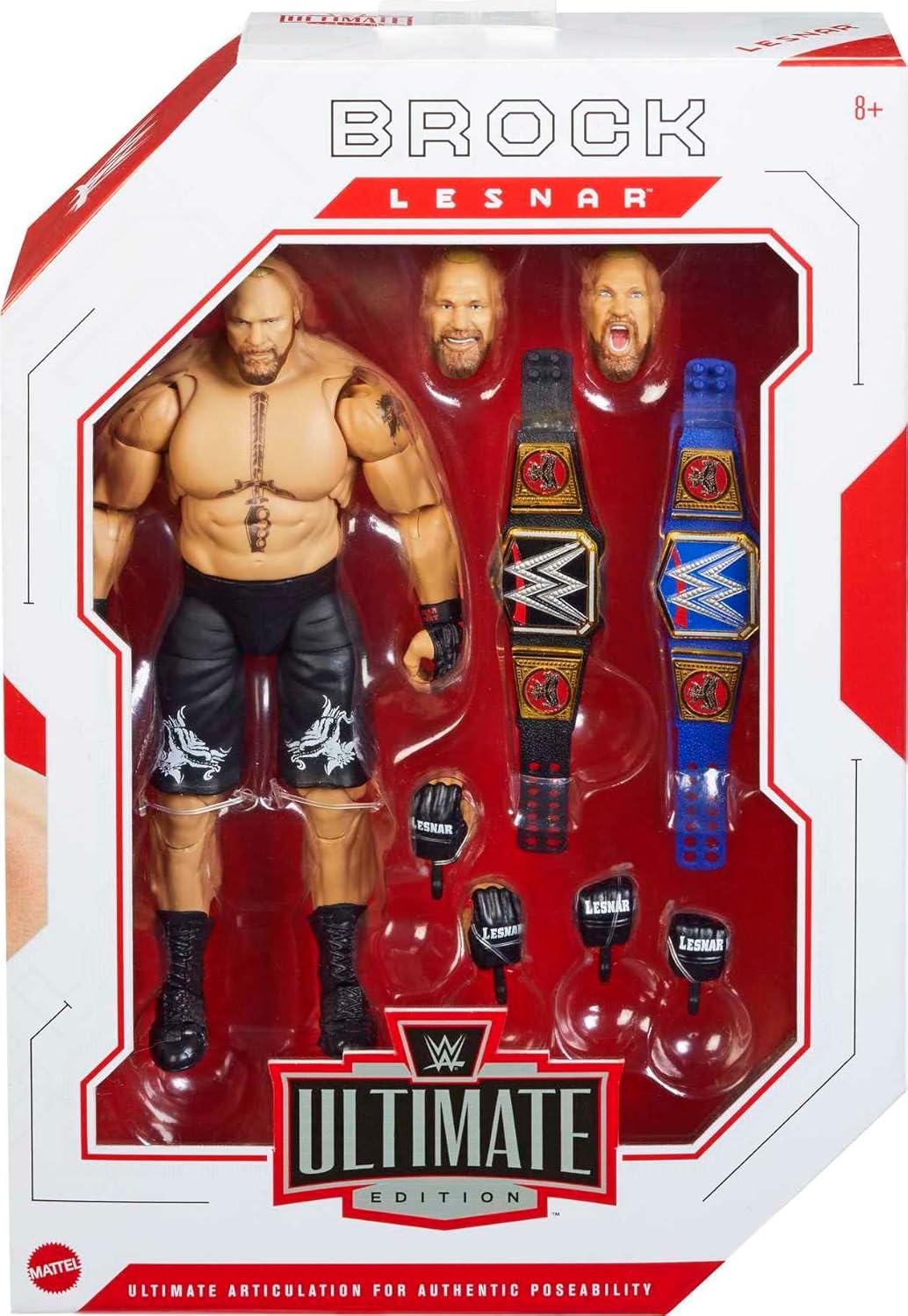 WWE Brock Lesnar Ultimate Edition Action Figure, 6-inch C1455