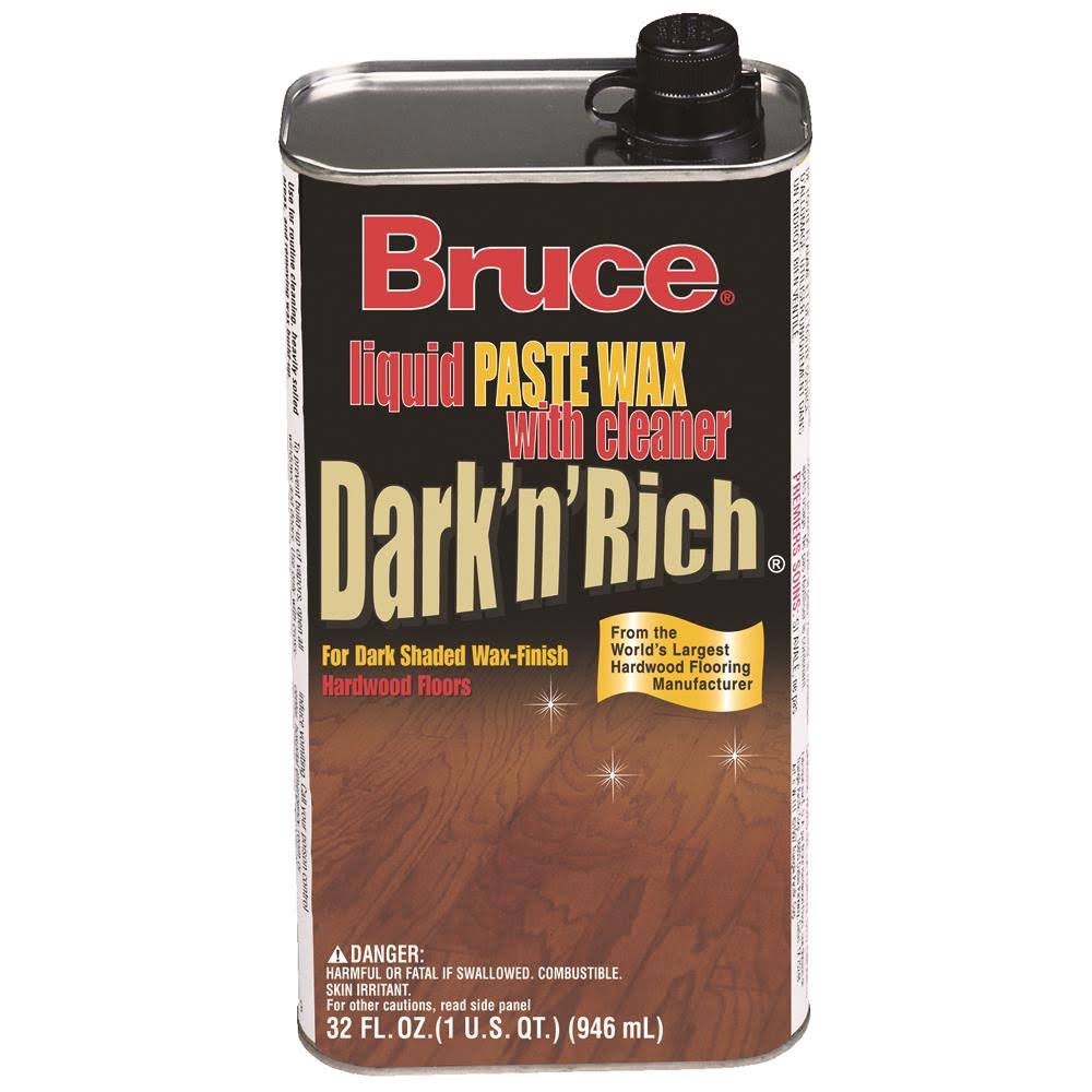 Dark N Rich Hardwood Floor Liquid Paste Wax with Cleaner Y852