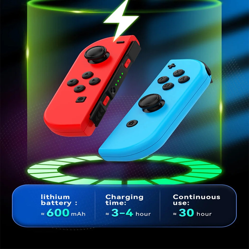 Blue-Red Wireless Bluetooth Controller for Nintendo Switch O99456