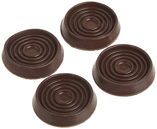 1-3/4-Inch Round Rubber Furniture Cups, 4-Pack Q8798