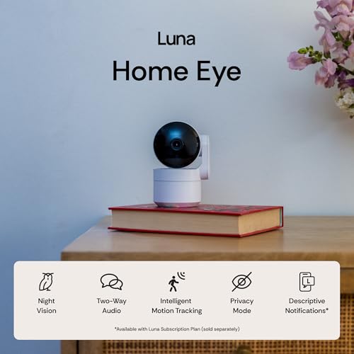 White Wi-Fi Camera with Night Vision and Two Way Audio A814