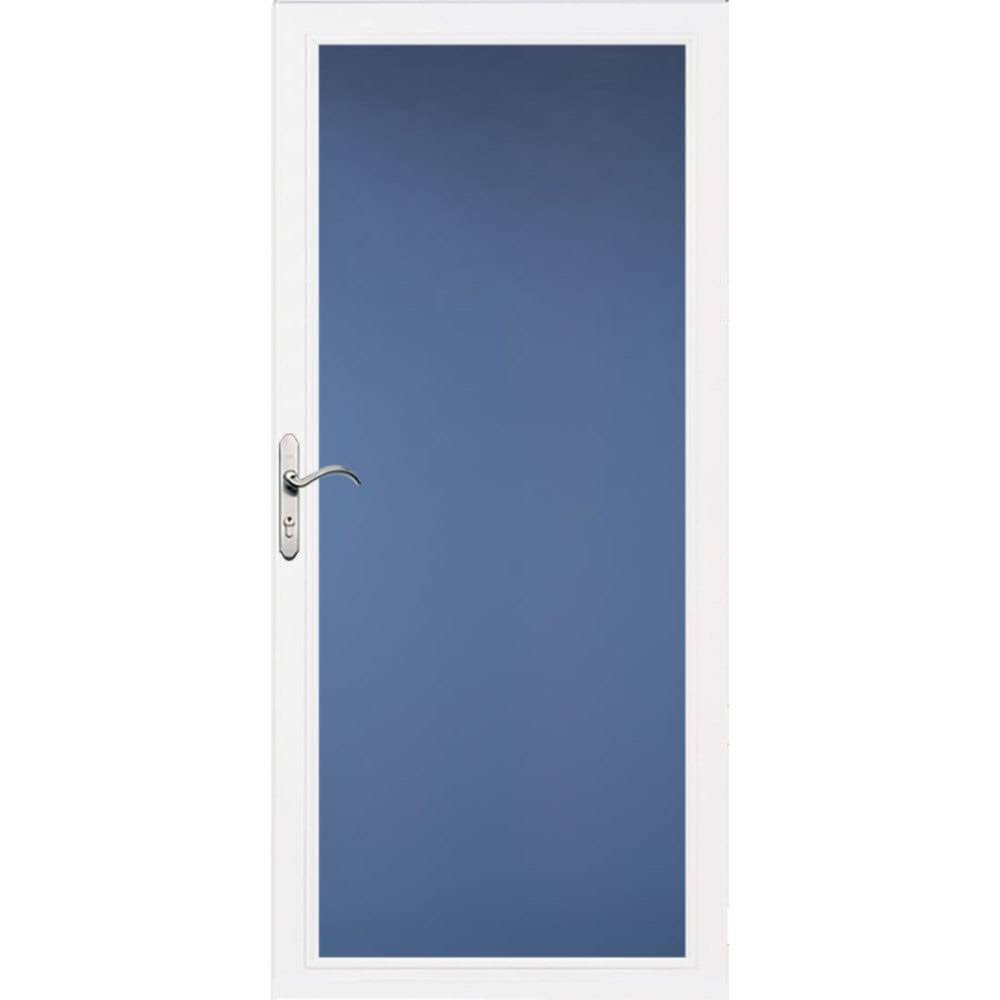 White Full-view Aluminum Storm Door M71948