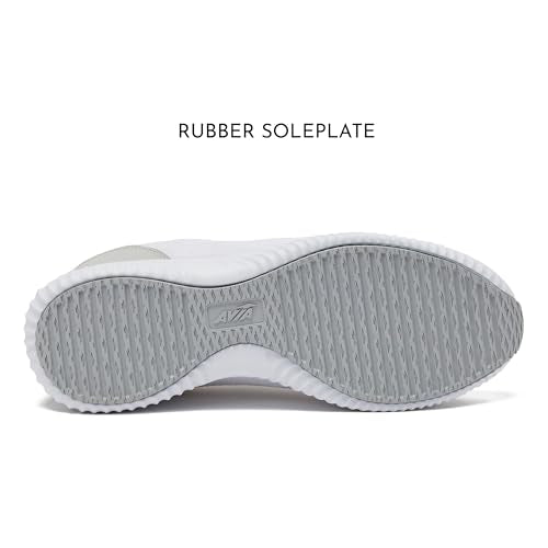 Black Grey Navy Blue White Slip On Shoes M4125