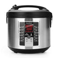 Compact Stainless Steel Rice Cooker, 2 QT H610