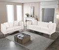 Beige Velvet Sofa and Loveseat Set S5592
