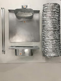 Wall Vent Under Cabinet Toe Kick Ducting Kit V956581