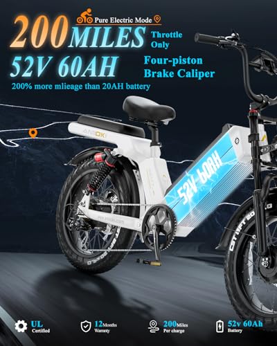 48/52V 60Ah Electric Commuting Bike X2519