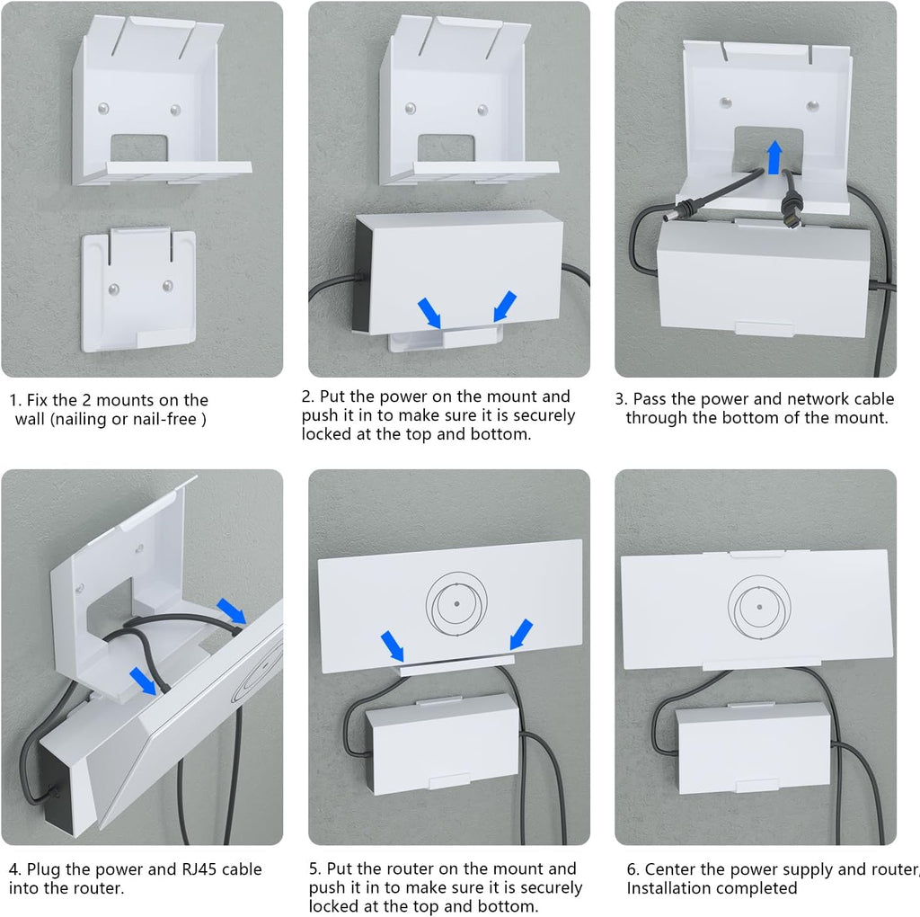 Starlink Gen 3 Mount, Mesh Router and Power Supply Mounting Kit C282