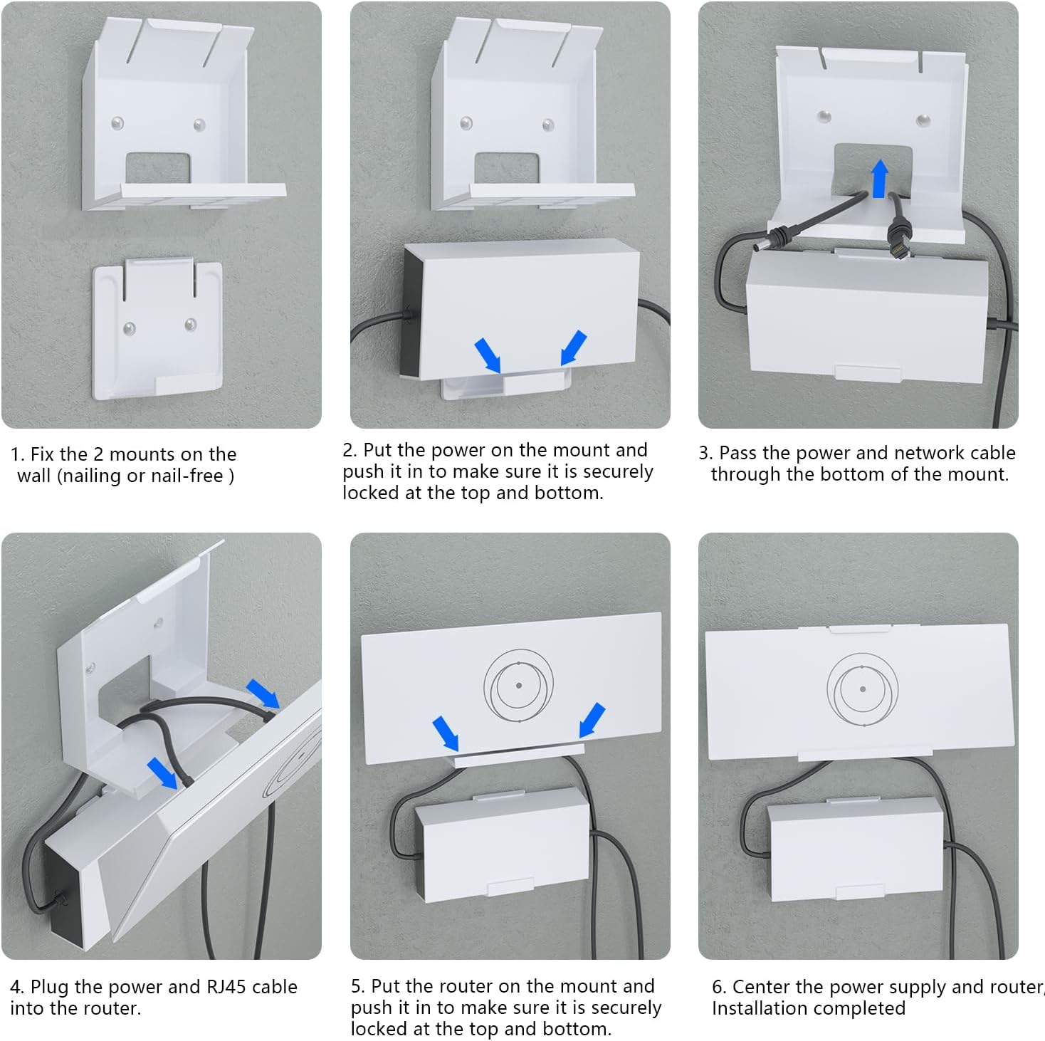 Starlink Gen 3 Mount, Mesh Router and Power Supply Mounting Kit C282