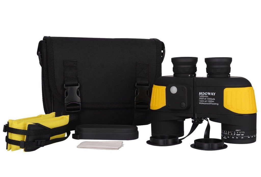 7x50 Waterproof Fogproof Binoculars with Compass Q6261
