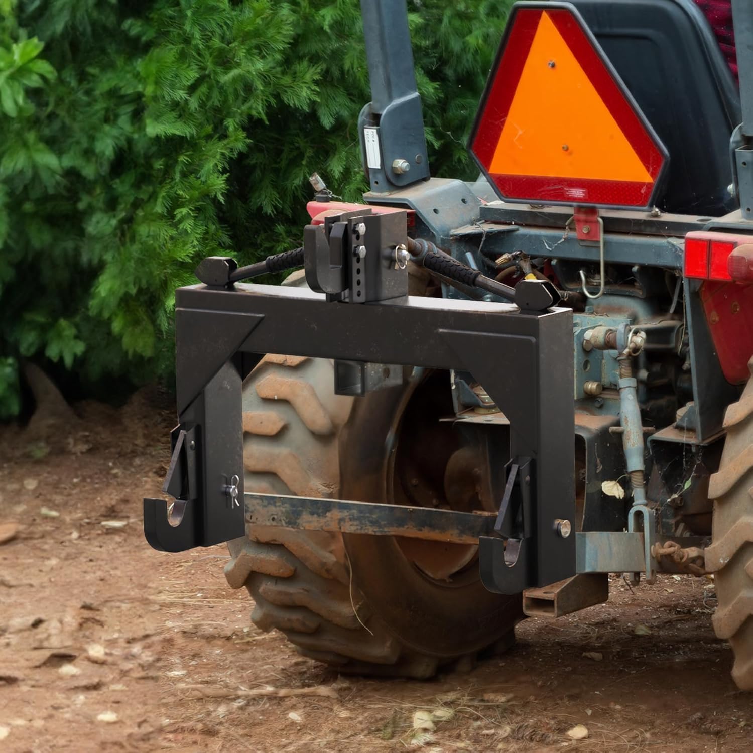 3 Point Quick Hitch with 2" Receiver Hitch Adaptation P821471
