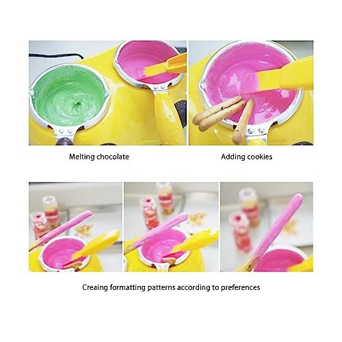 Yellow Electric Chocolate Fondue Machine X787