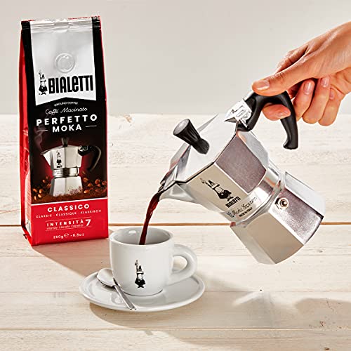 Silver Aluminium Moka Pot 1 Cup N856
