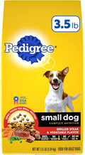Small Breed Adult Dry Dog Food, 3.5 lb. Bag O18544