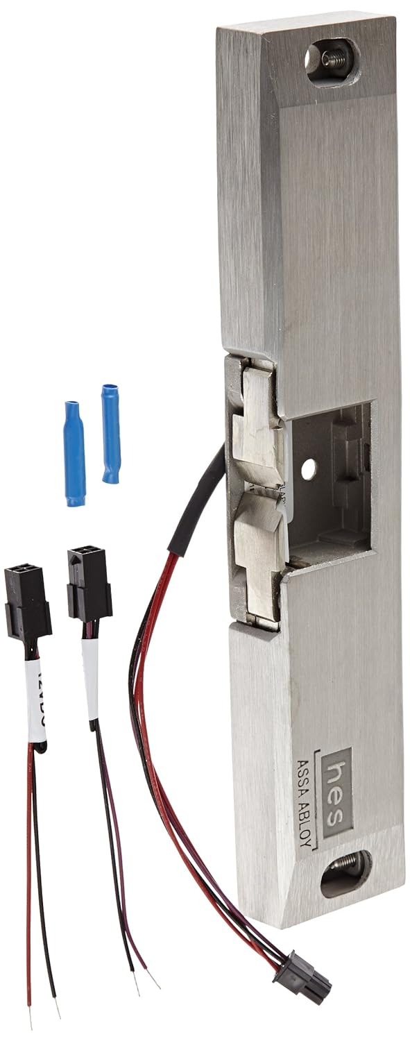 Stainless Steel Fire Rated Surface Mounted Electric Strike Body, Satin Stainless Steel Finish U369578