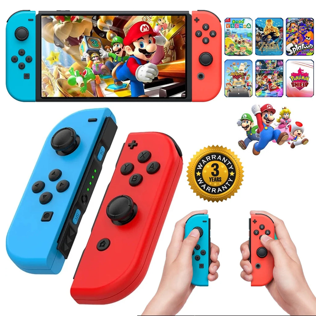 Blue-Red Wireless Bluetooth Controller for Nintendo Switch O99456