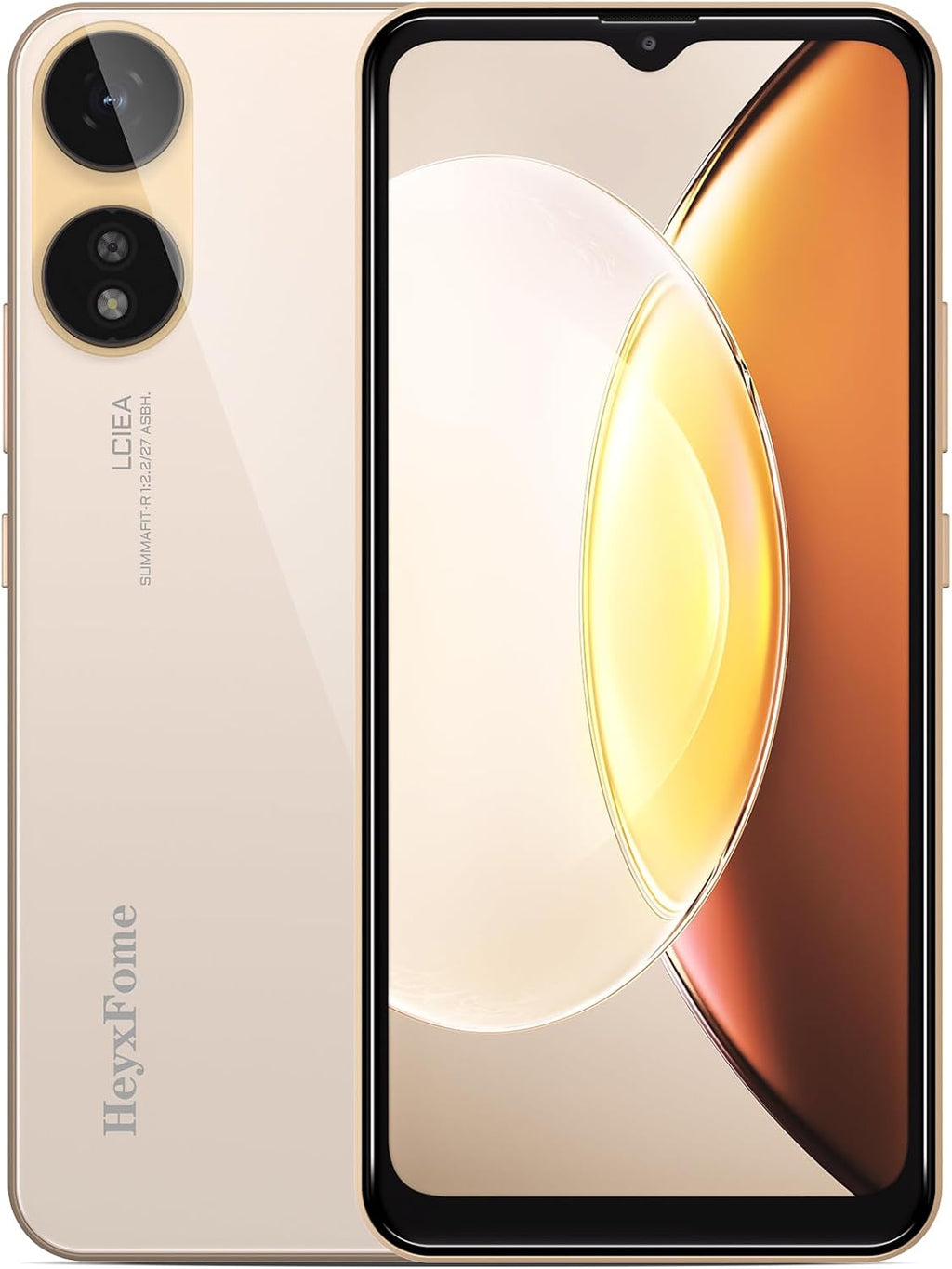 Gold 4G LTE Unlocked Cell Phone 6.5" HD+ Screen 4000mAh Android 10 Smartphone 16MP Dual SIM Z922