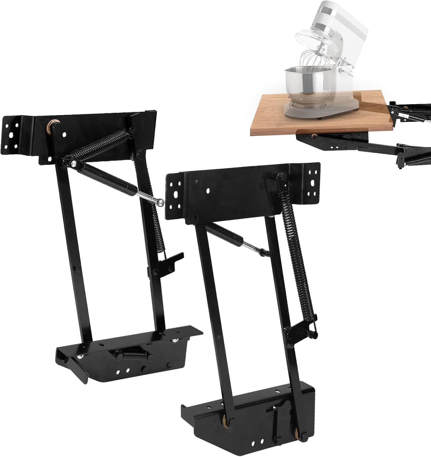 Appliance Lift with Soft-Close, Zinc Finish Z8851