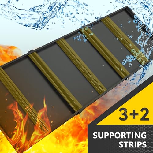 60" W x 24" D x 72" H 5 Tier Heavy Duty Metal Garage Shelving O7826