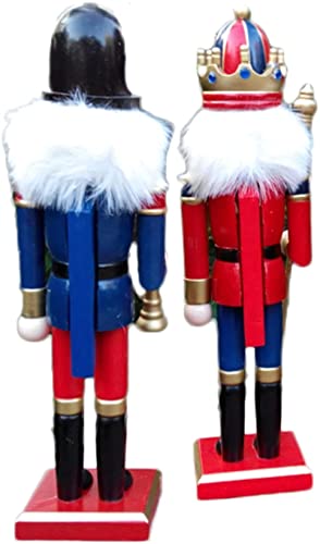 12 Inch Wooden Nutcracker Ornaments Christmas Decoration Figures S4156