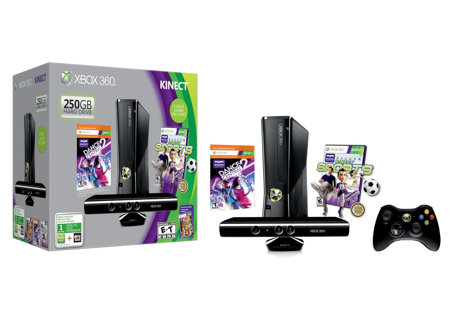 Xbox 360 250GB with Kinect M225441