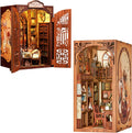 3D Wooden Puzzle Dollhouse Booknook Library Model U2911