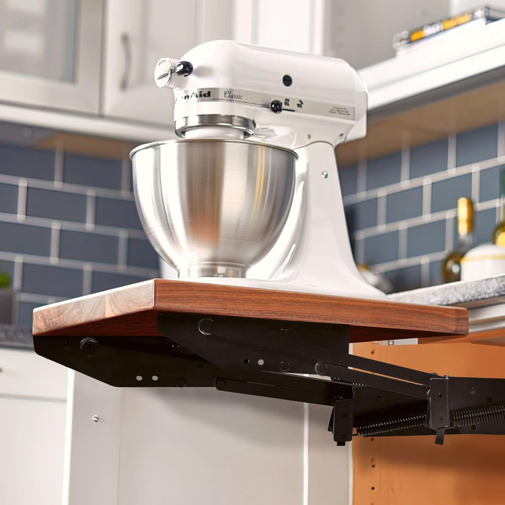 Appliance Lift with Soft-Close, Zinc Finish Z8851