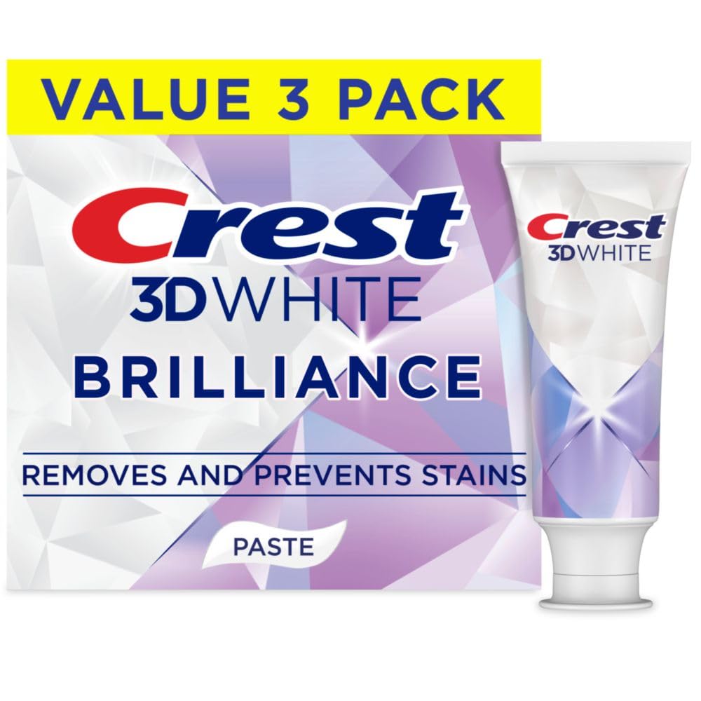 4.3 oz Pack of 3 Teeth Whitening Toothpaste Y853029