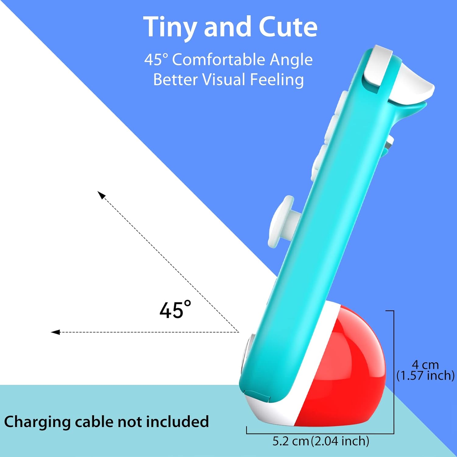 Red White USB-C Charging Stand for Nintendo Switch F429