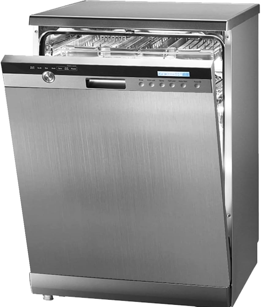 23.5” x 26” Stainless Steel Magnetic Dishwasher Cover T468