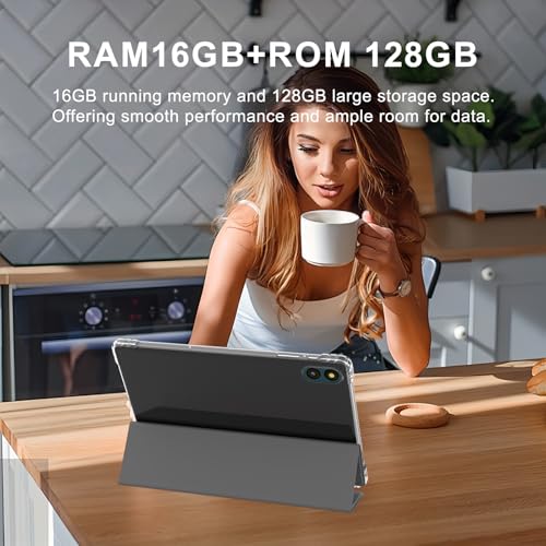 12GB RAM 64GB ROM 1TB Expand 2 in 1 Tablet with Keyboard Case Mouse Stylus I9223