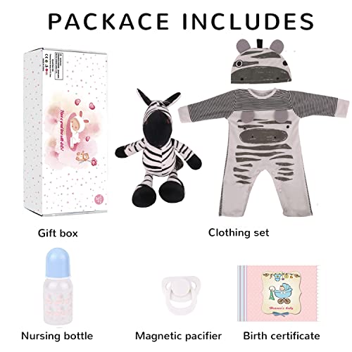 22 Inch Lifelike Weighted Reborn Baby Doll D737