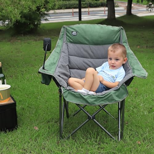 Oversized XL Folding Camping Chair with Cup Holder and Carry Bag S213187