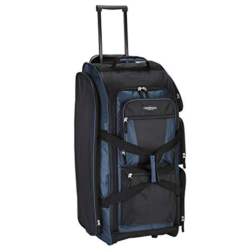 30 Inch Multi-pocket Rolling Duffel Bag S191337