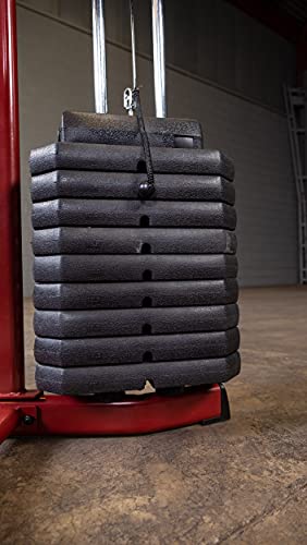 Red Multi-Station Home Gym Machine I5065