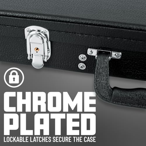 Hard-Shell Wood Case for Standard Electric Guitars U501