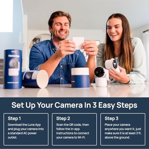 White Wi-Fi Camera with Night Vision and Two Way Audio A814