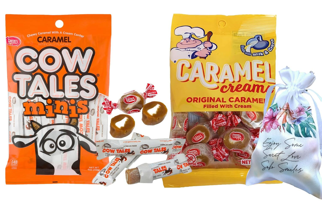 Caramel Creams, Cow Tales Minis, Peanut Free Candy V914