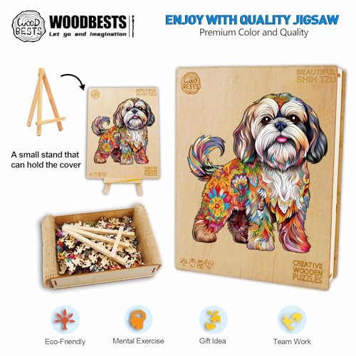 Wooden Puzzle, 190pcs, 10.6"x11.4" Y6473