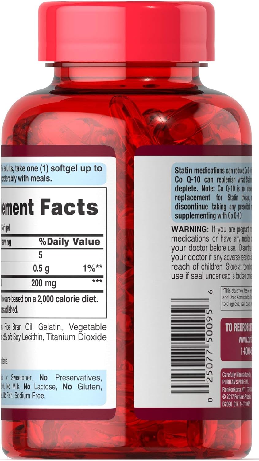 CoQ10 200 Mg, 240 Count D46755
