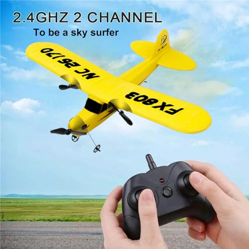 Yellow 2.4GHz Remote Control Airplane E203657