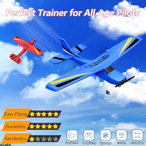 Red 2.4GHz Remote Control Airplane N9703