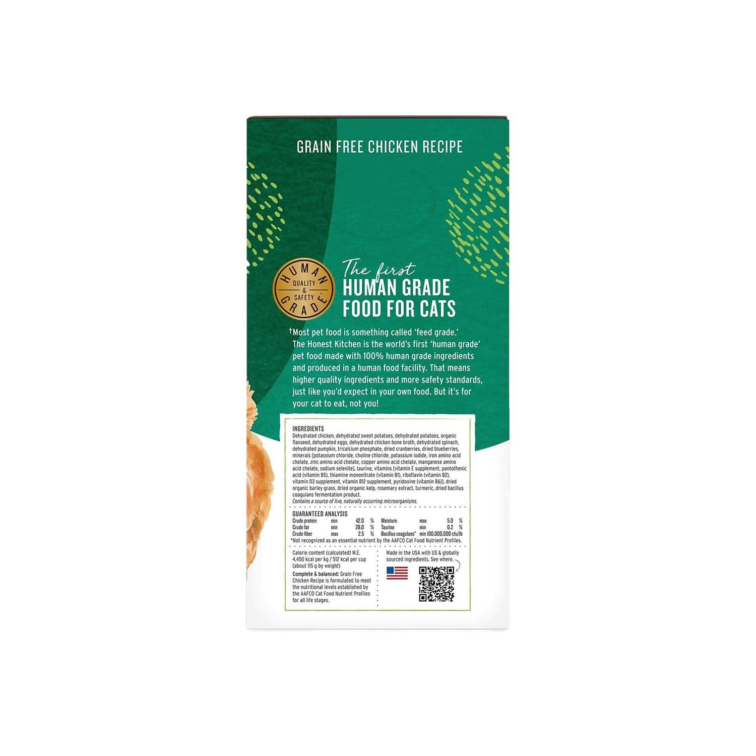 Chicken Grain-Free Dehydrated Cat Food J913