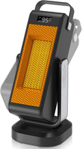 3D Oscillating Portable Electric Heater with Thermostat J881238